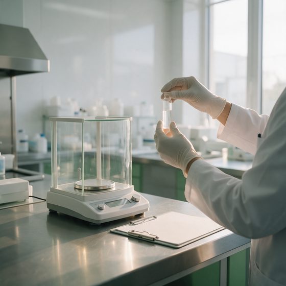 Registros e controle técnico em laboratório de manipulação